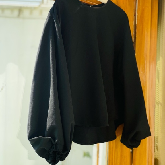 Zara black classy top - Picture 2 of 5